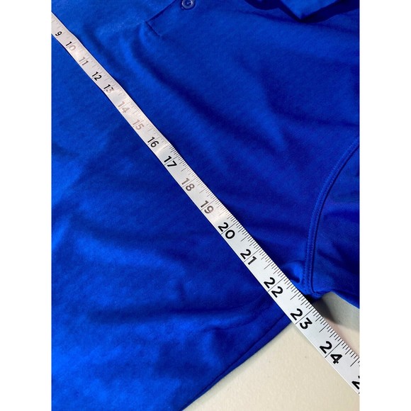 Nike Golf Men's Royal Blue‎ Dri-FIT Short Sleeve Golf Shirt Size L - Picture 4 of 7